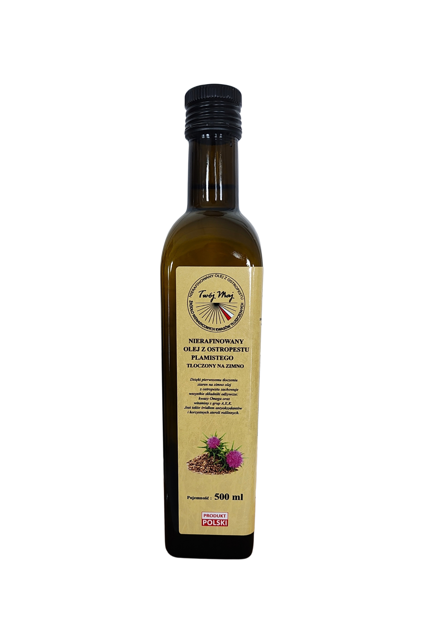 Olej z ostropestu 500 ml